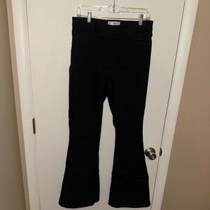 Hollister Black High-Rise Flare Pants